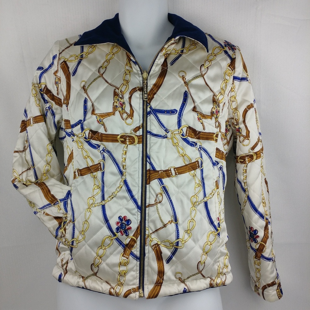 St. John Sport Marie Gray Equestrian Jacket